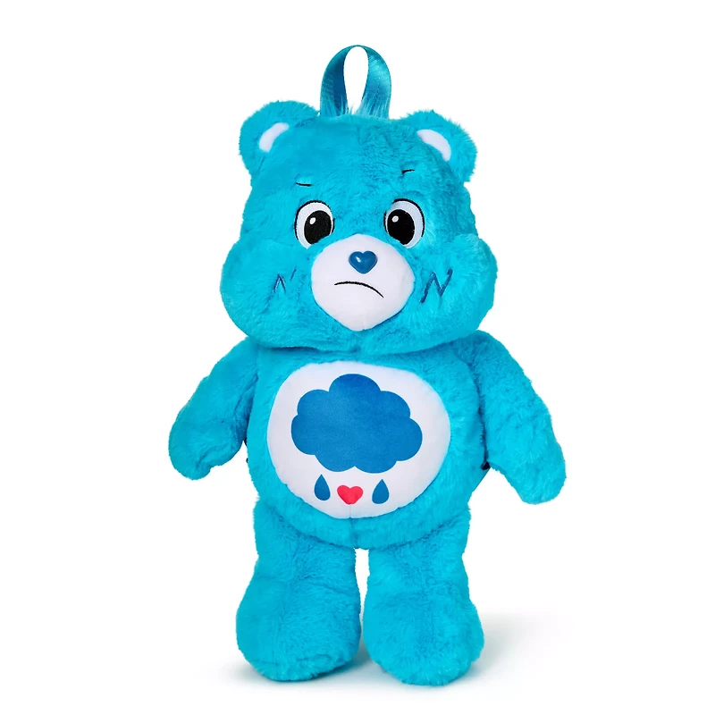 Blue Care Bears Plush Mini Backpack