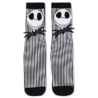 Multi-Pack Jack Skellington and Sally Crew Socks 2 Pack - The Nightmare Before Christmas