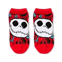 Multi-Pack Jack Skellington and Sally No Show Socks 5 Pack