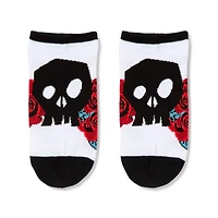 Multi-Pack Jack Skellington and Sally No Show Socks 5 Pack