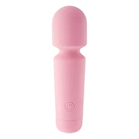 Pink Mini Marvel 8-Function Rechargeable Wand 4.5 Inch -  Hott Love