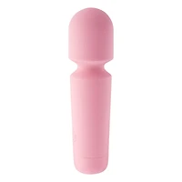 Pink Mini Marvel 8-Function Rechargeable Wand 4.5 Inch -  Hott Love