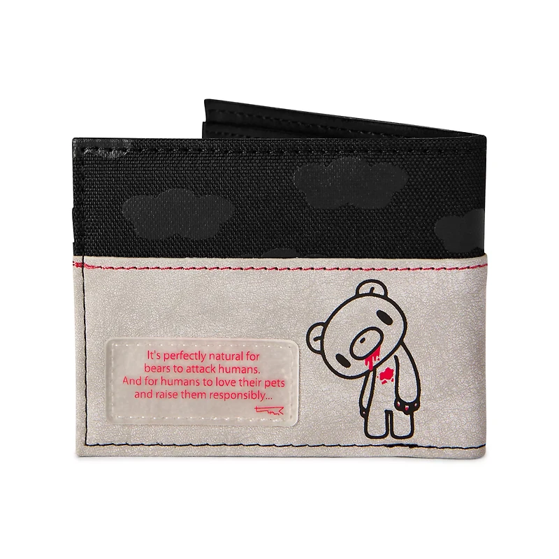 Gloomy Bear Badge Bifold Wallet - Gloomy Bear