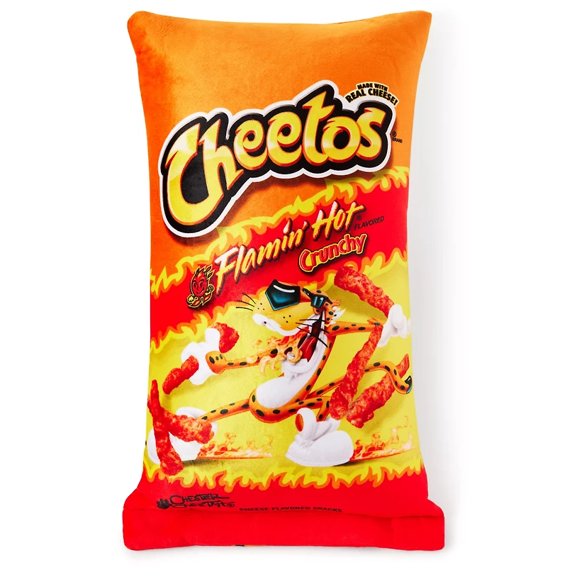Flamin' Hot Cheetos Fleece Blanket and Plush Set