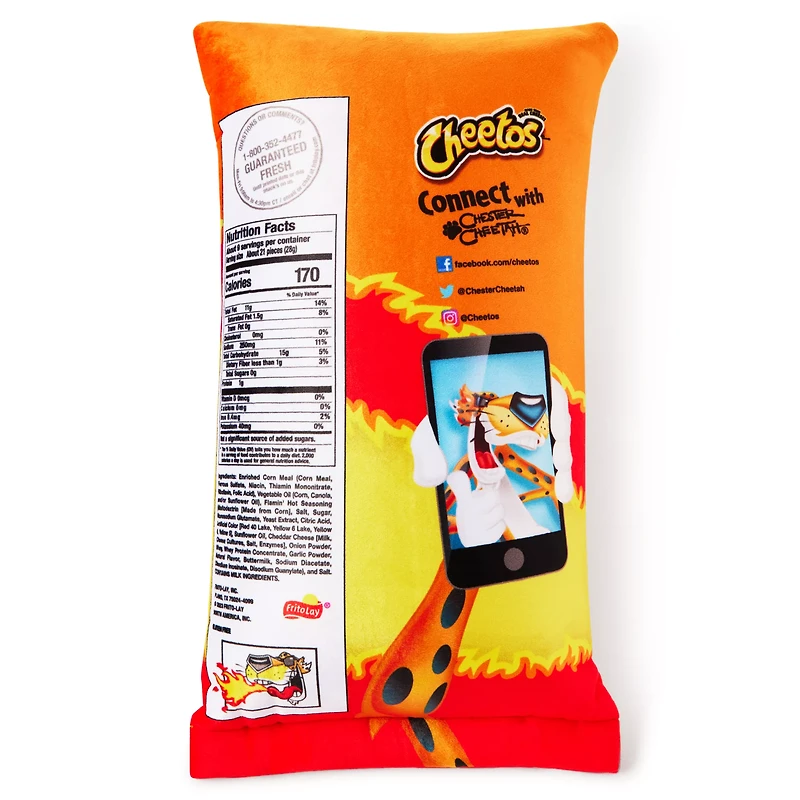 Flamin' Hot Cheetos Fleece Blanket and Plush Set