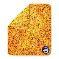 Kraft Mac & Cheese Fleece Blanket and Plush Set