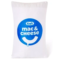 Kraft Mac & Cheese Fleece Blanket and Plush Set