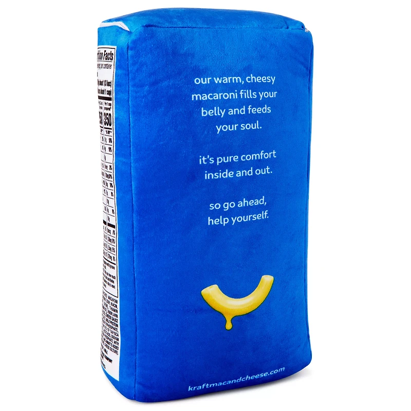 Kraft Mac & Cheese Fleece Blanket and Plush Set