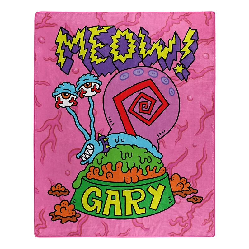 Gary Meow Fleece Blanket - SpongeBob SquarePants