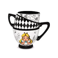 Alice in Wonderland Stacked Coffee Mugs - 20 oz.