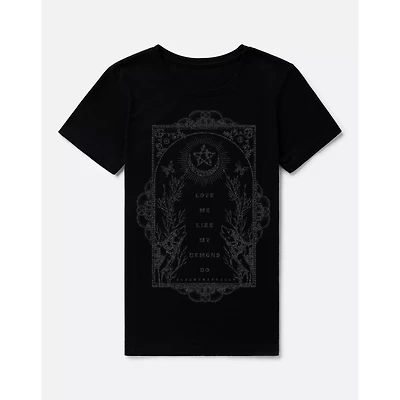Love Me Like My Demons Do T Shirt - BlackCraft Cult