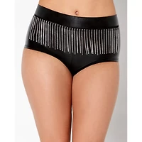 Leather Fringe Booty Shorts