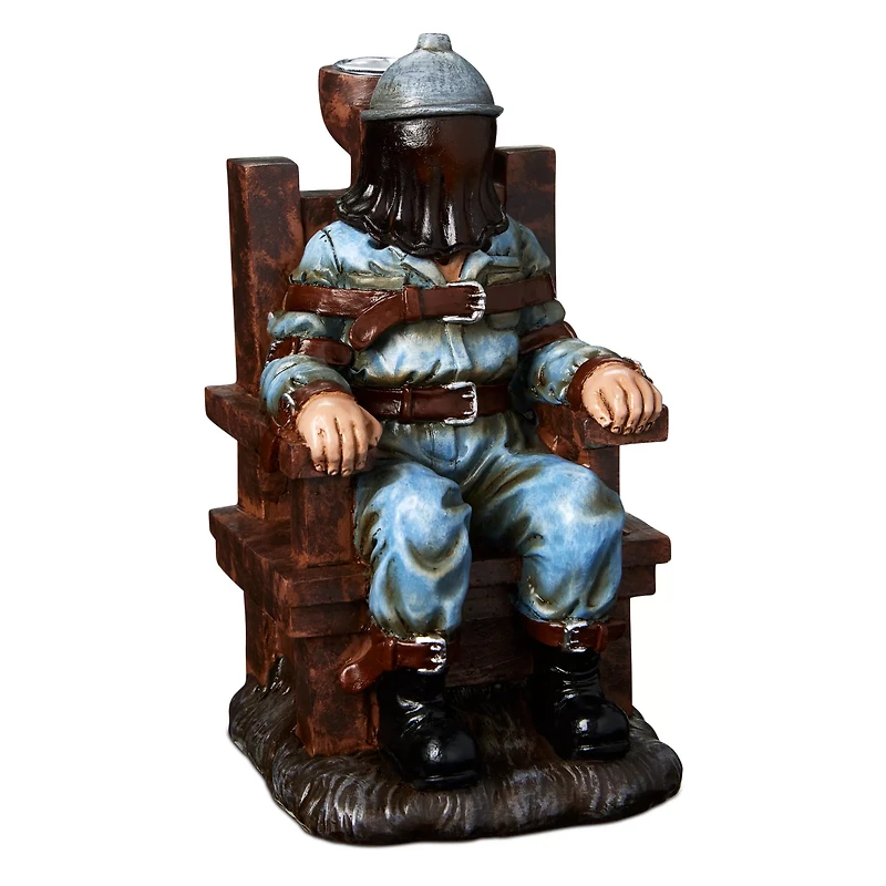 Electric Chair Light-Up Backflow Incense Burner