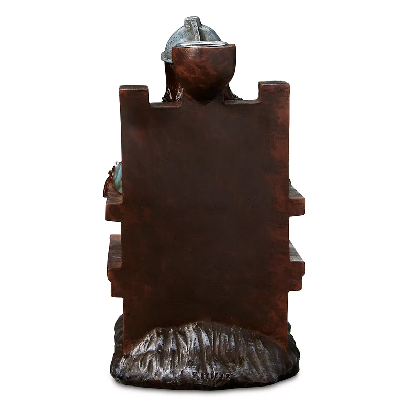 Electric Chair Light-Up Backflow Incense Burner