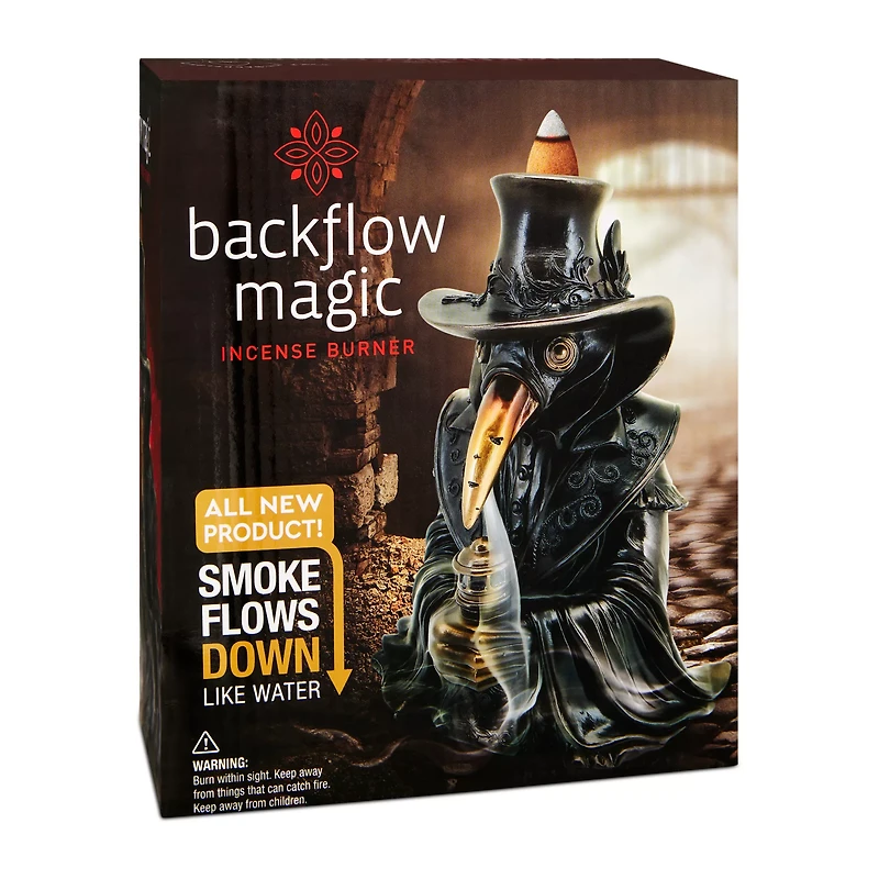 Plague Doctor Backflow Incense Burner