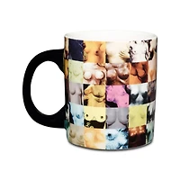 Boobs Collage Coffee Mug - 20 oz.