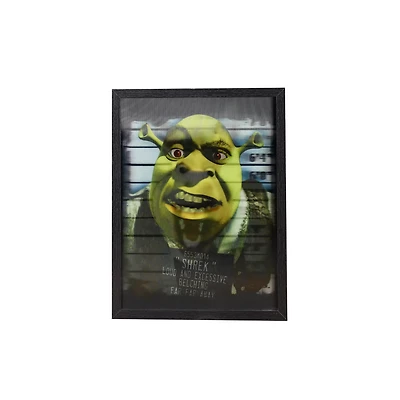 Shrek Belching Lenticular Sign