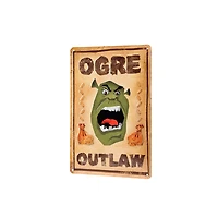 Shrek Ogre Outlaw Sign