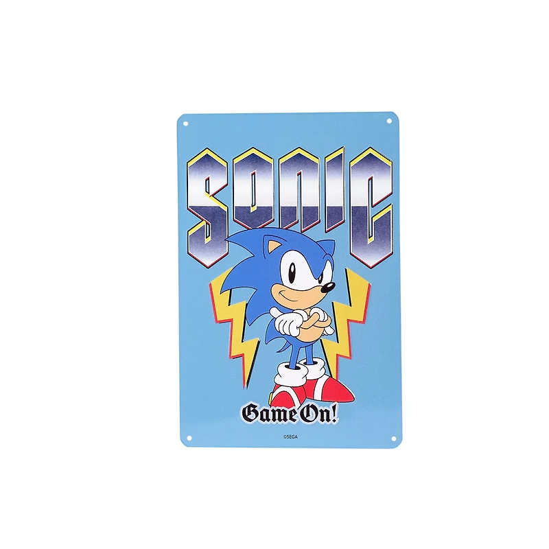 Sonic the Hedgehog Game On Sign