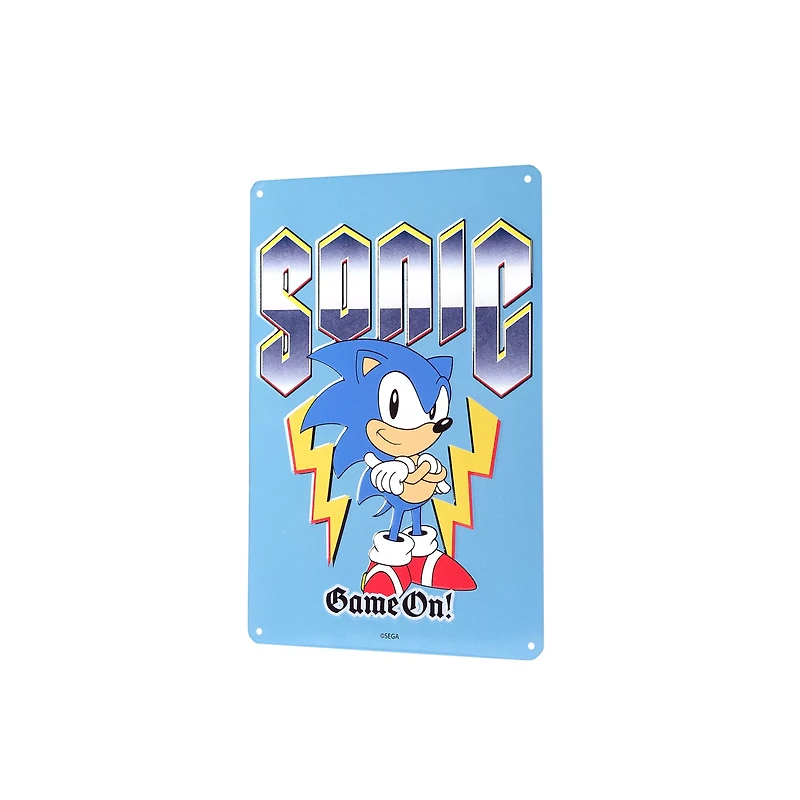 Sonic the Hedgehog Game On Sign