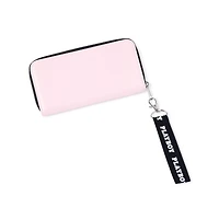 Pink Playboy Taping Zip Wallet