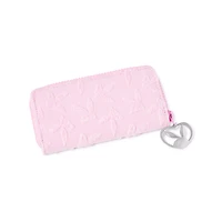 Pink Playboy Bunny Terry Rhinestone Zip Wallet