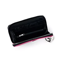 Playboy Bunny 3D Pink and Black Zip Wallet
