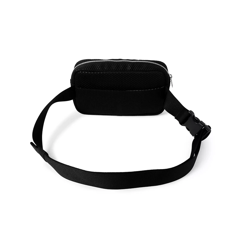 Black Playboy Jersey Mesh Sling Bag