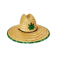 Weed Leaf Lifeguard Hat