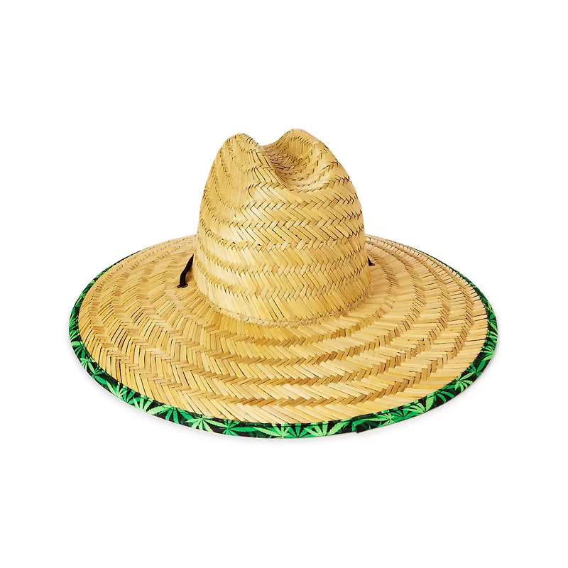 Weed Leaf Lifeguard Hat