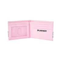 Pink Playboy Taping Bifold Wallet