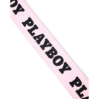 Playboy Buckle Web Belt