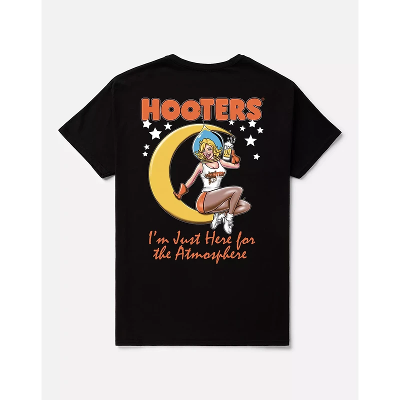 Hooters Moon Here for the Atmosphere T Shirt