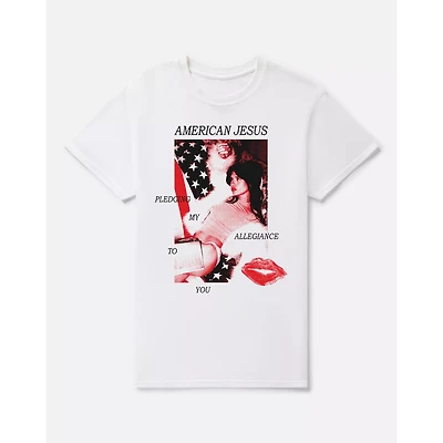 American Jesus Pledge T Shirt - Nessa Barrett