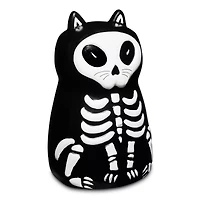 Cat Skeleton LED Light-Up Figure
