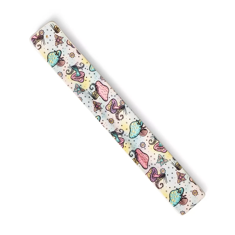 Iridescent Mushroom Flat Incense Burner