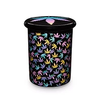 Pastel Weed Leaf Stash Jar - 11 oz.