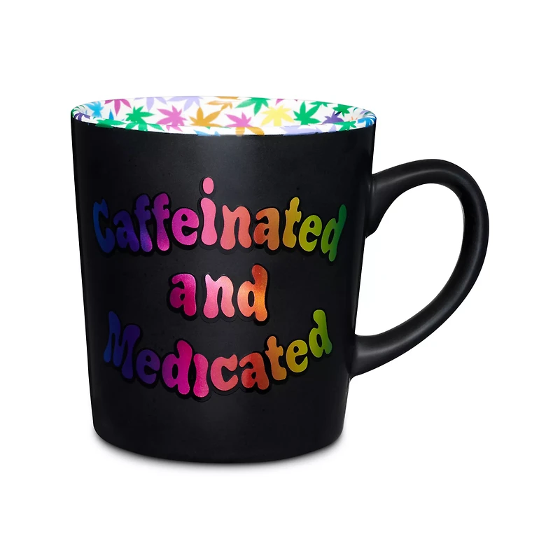 Caffeinated and Medicated Coffee Mug - 20 oz.