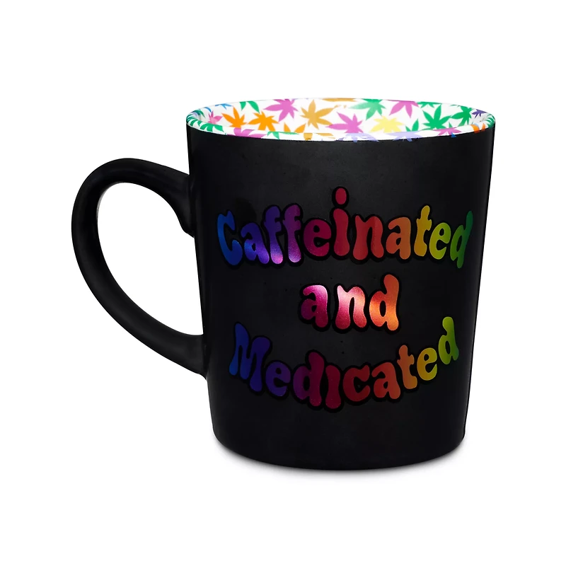 Caffeinated and Medicated Coffee Mug - 20 oz.