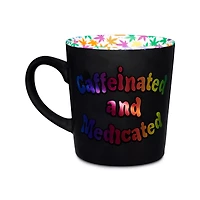 Caffeinated and Medicated Coffee Mug - 20 oz.