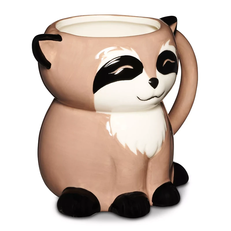 Raccoon Molded Coffee Mug - 16 oz.
