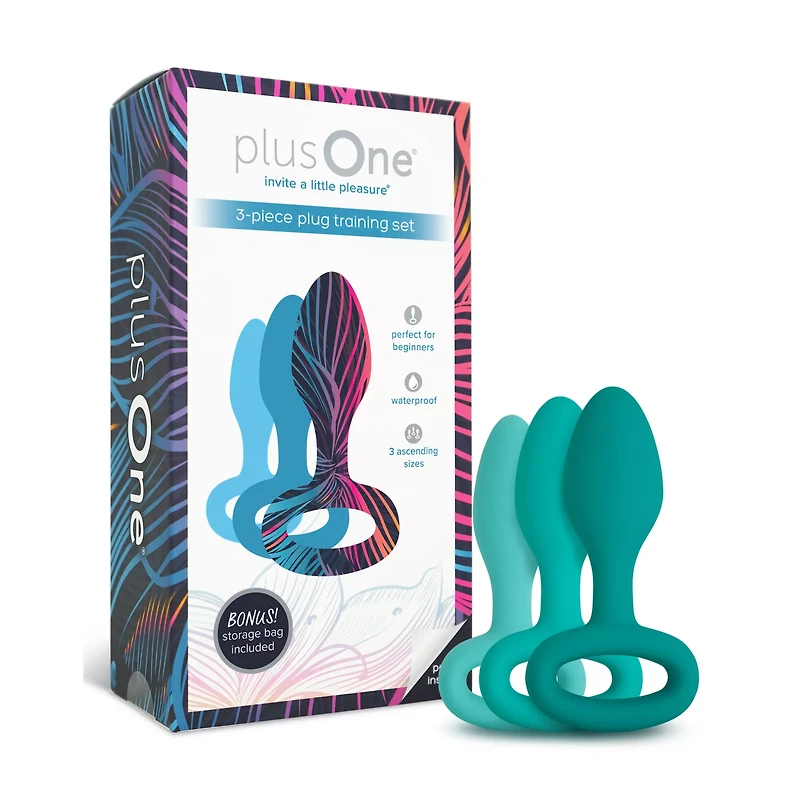 plusOne 3-Piece Plug Training Set