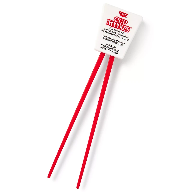 Red Cup Noodles Chopsticks