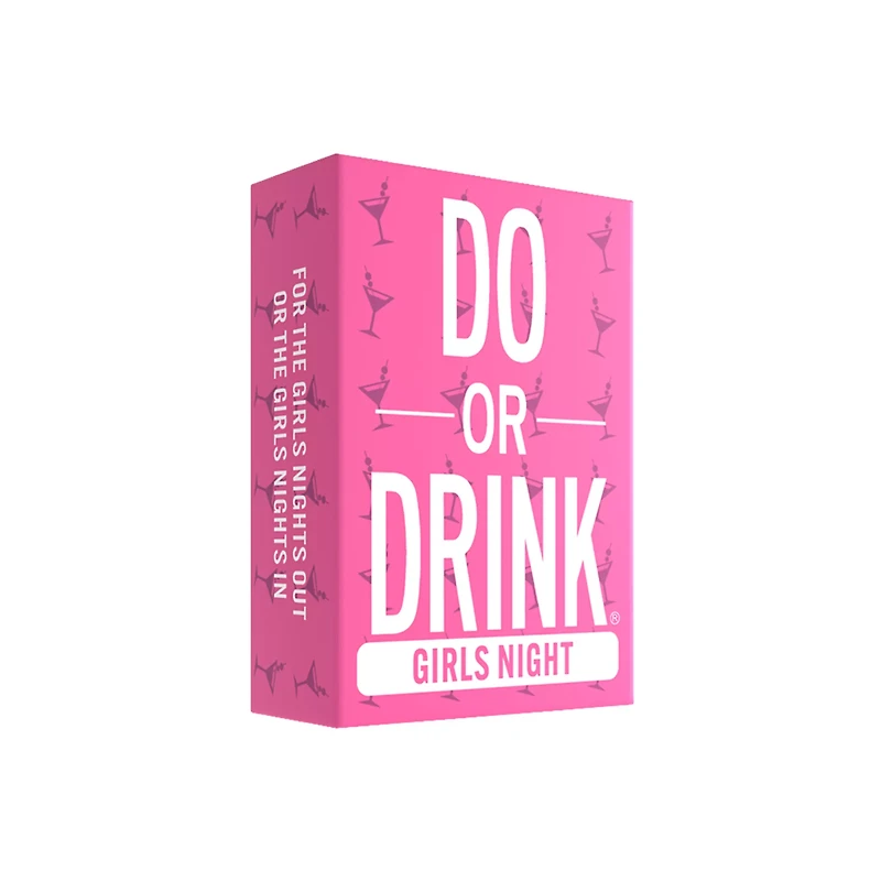 Girls Night Edition Do or Drink Card Game
