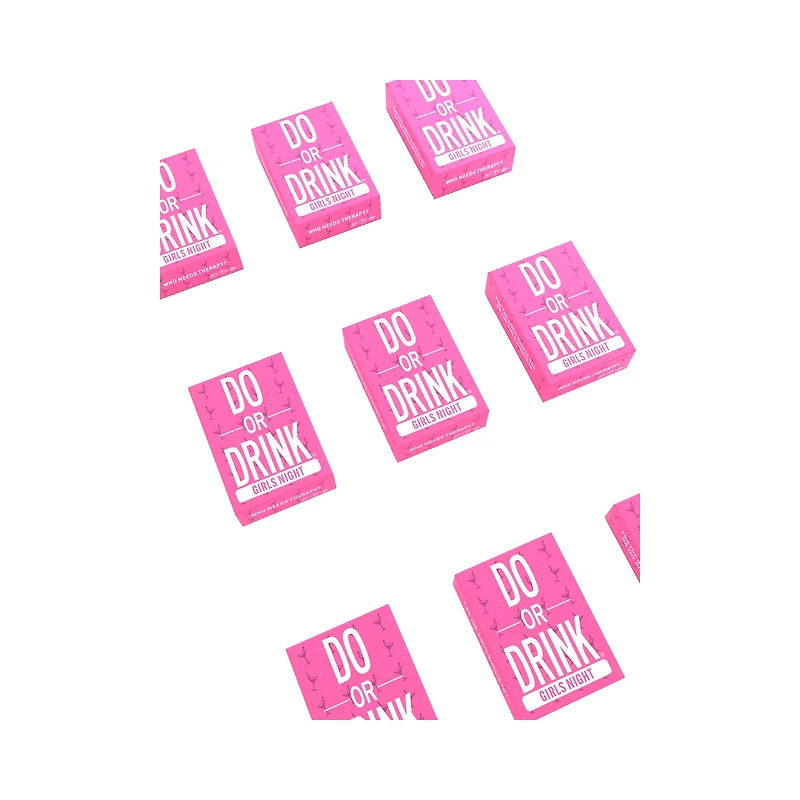 Girls Night Edition Do or Drink Card Game