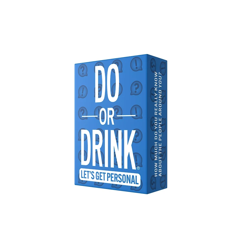 Let's Get Personal Edition Do or Drink Card Game