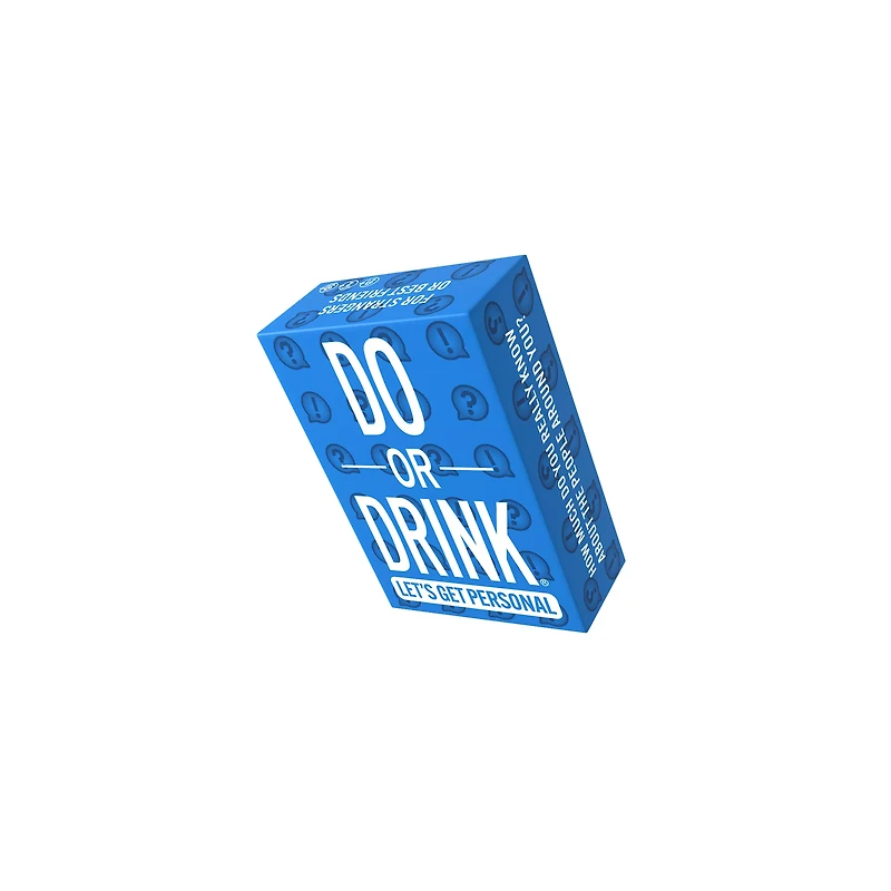 Let's Get Personal Edition Do or Drink Card Game