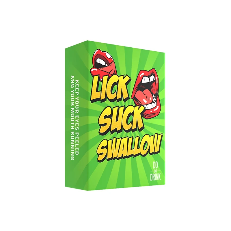 Lick Suck Swallow Game - Do or Drink