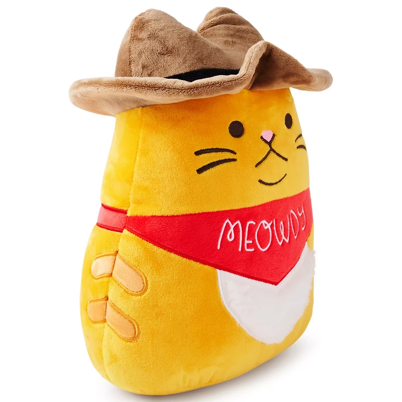 Meowdy Cat Pillow