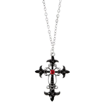 Gothic Cross Pendant Necklace